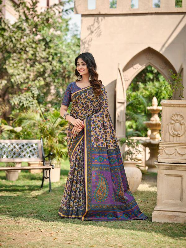 Lakhani kalamkari art  Wholesale sarees online